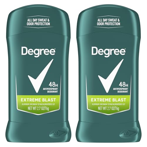 Degree Men Extreme Blast Antiperspirant Twin Pack, 48-Hour Protection