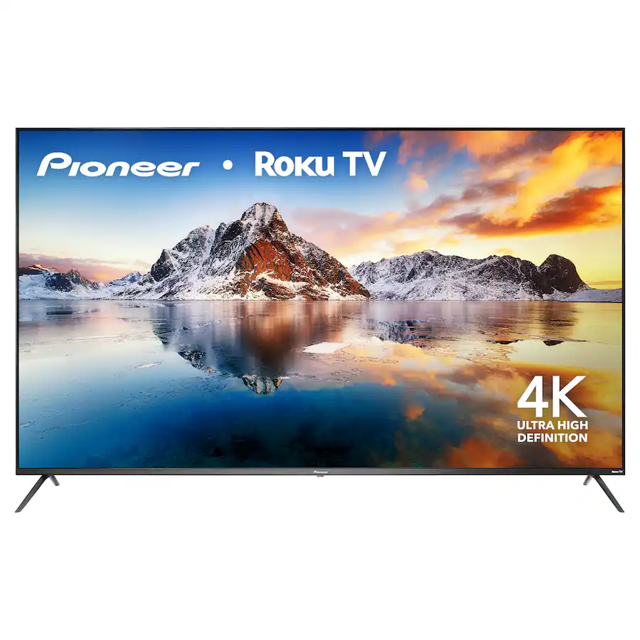 Pioneer – 75″ Class LED 4K UHD Smart Roku TV