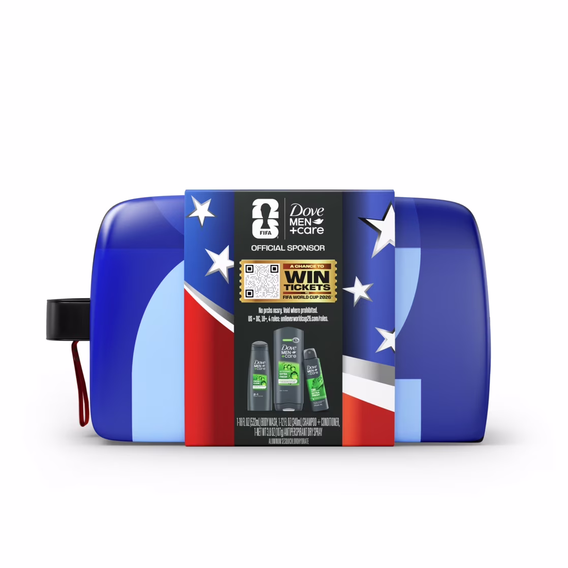 Dove Men+Care Soccer Themed Holiday Gift Set