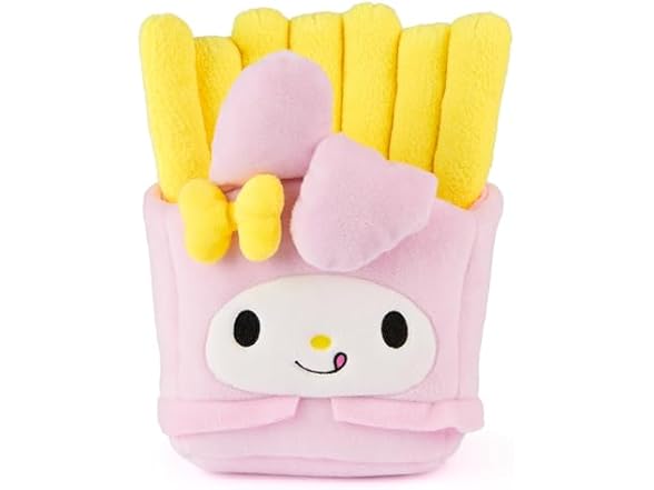 Sanrio Official Hello Kitty and Friends My Melody French Fries Plush
