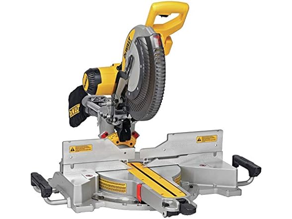 DEWALT DWS780 Double Bevel Sliding Miter Saw, 12-inch, Compound