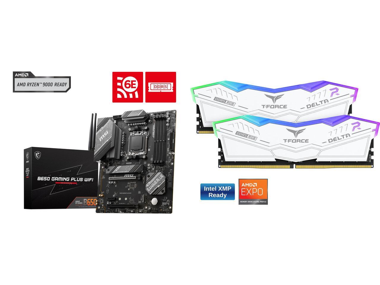 Motherboard Memory Combo – MSI B650 GAMING PLUS WIFI Bundle