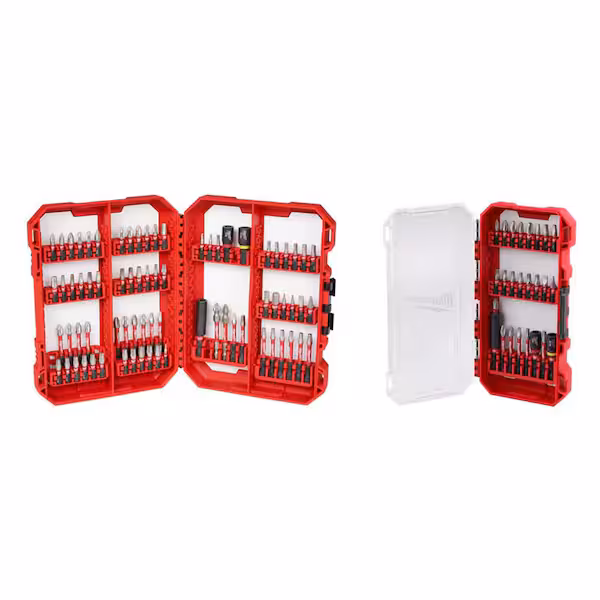 Shockwave Impact Duty Alloy Steel Screw Driver Bit Set with Packout Case 99-Piece