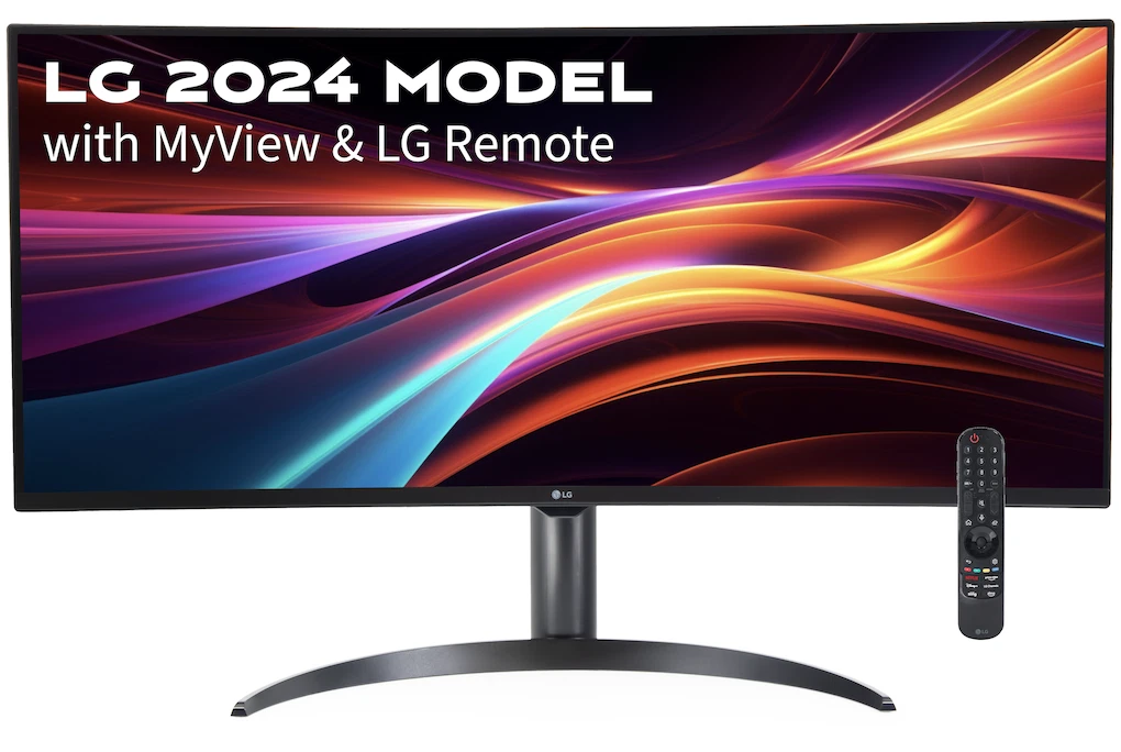 LG 34″ WQHD IPS Curved Smart Monitor