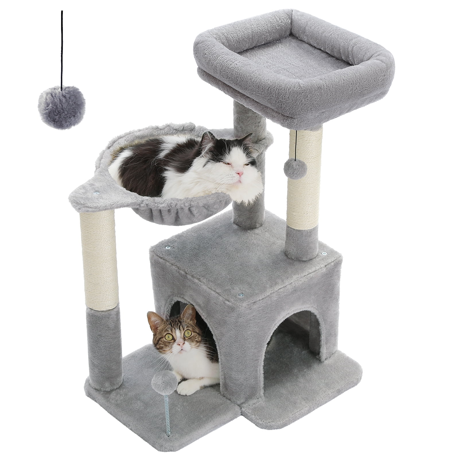 PAWZ Road Cat Tree 29.5″ Sisal Cat Scratching