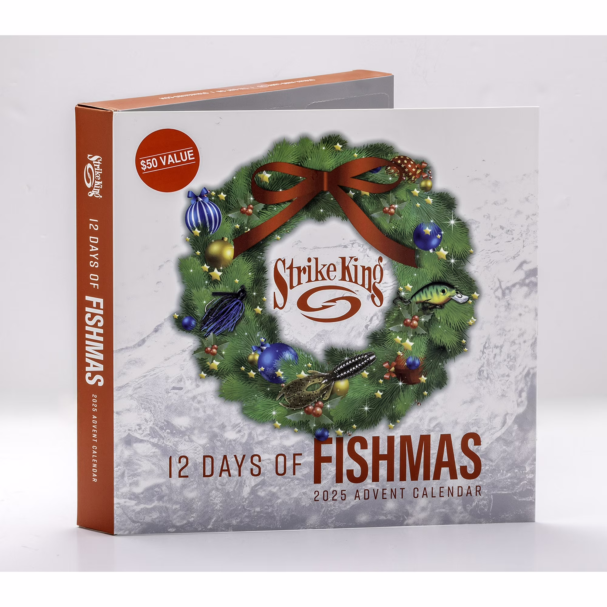 12 Days of Fishmas Fishing Lure Advent Calendar Version 2