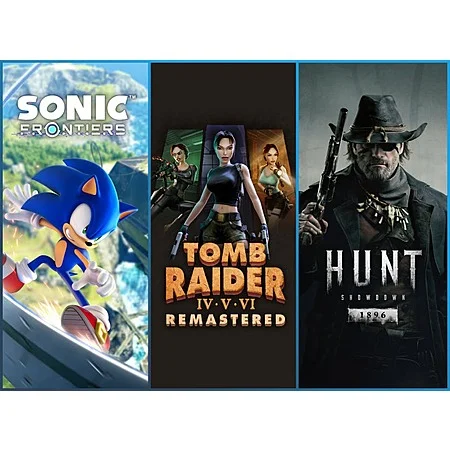 Steam Games: Sonic Frontiers, Tomb Raider IV-VI Remastered, Hunt: Showdown 1896, Etrian Odyssey