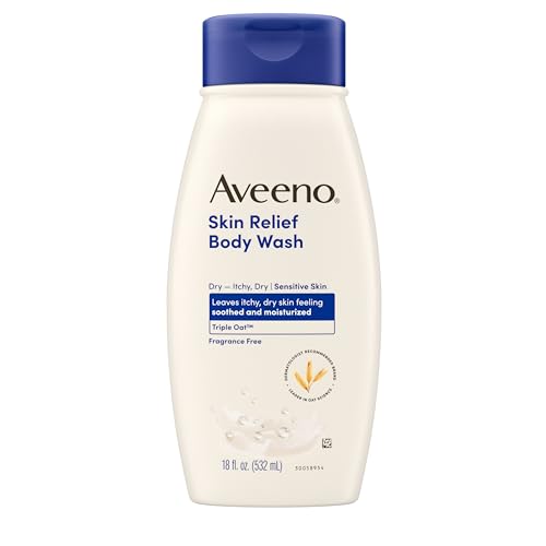 Aveeno Fragrance-Free Triple Oat Body Wash, 18 fl. oz.