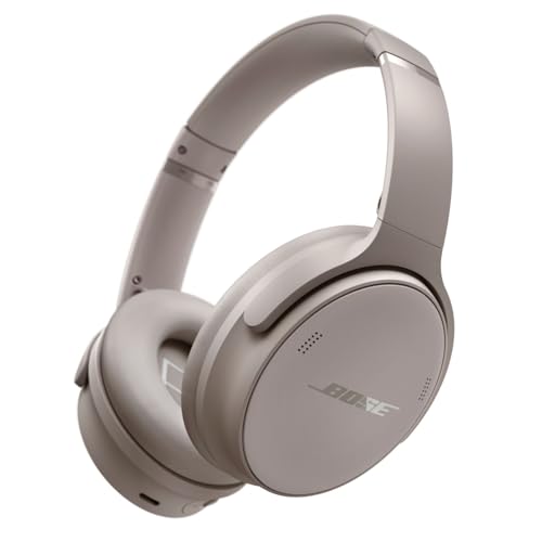 Bose QuietComfort Wireless Noise Cancelling Headphones, 24H Playtime, Sandstone