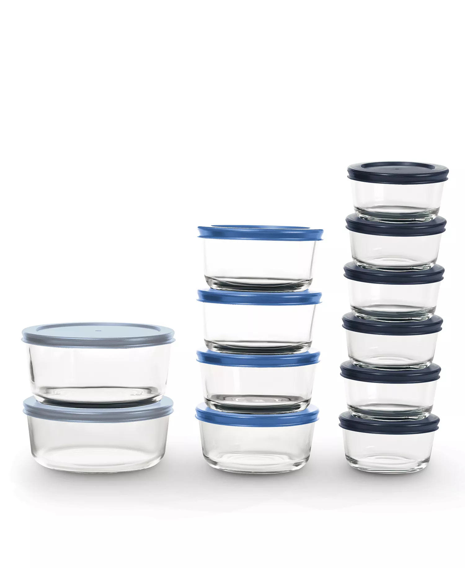 Art & Cook 24 Piece Glass Food Storage Set