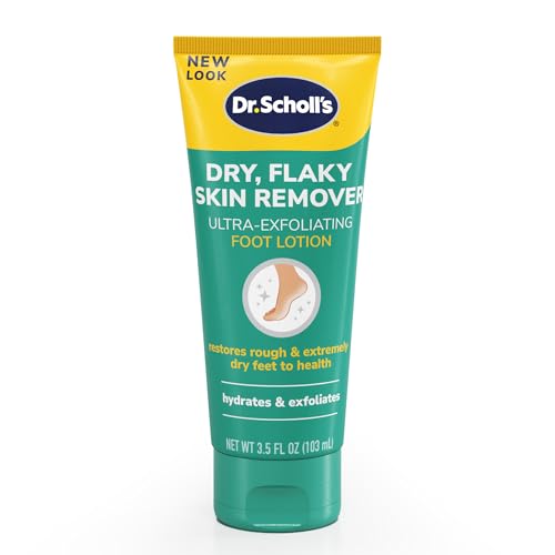 Dr. Scholl’s Exfoliating Foot Lotion with Urea, 3.5 oz