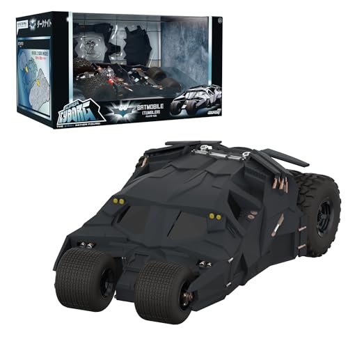Super7 Cyborg Batman Batmobile Tumbler – 10″ Action Figure Vehicle