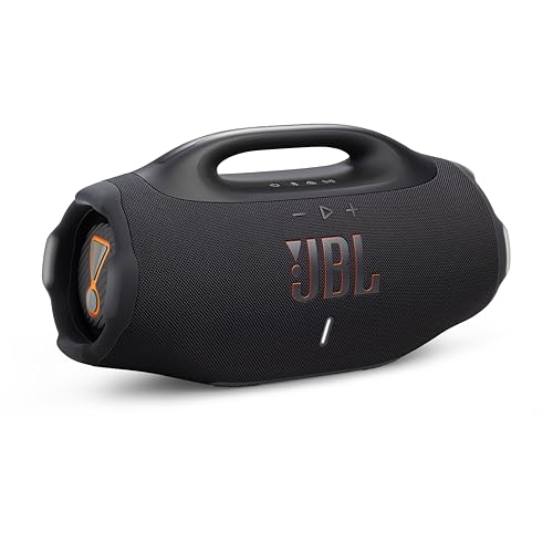JBL Boombox 4 Waterproof Speaker, 34-Hour Playtime, Multi-Connection