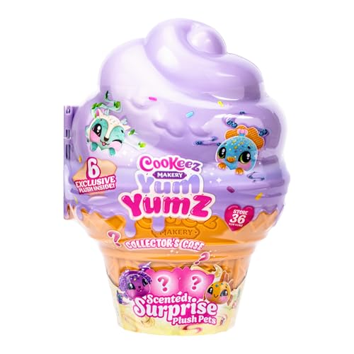 Cookeez Makery Yum Yumz Collector’s Ice Cream Case with Plush