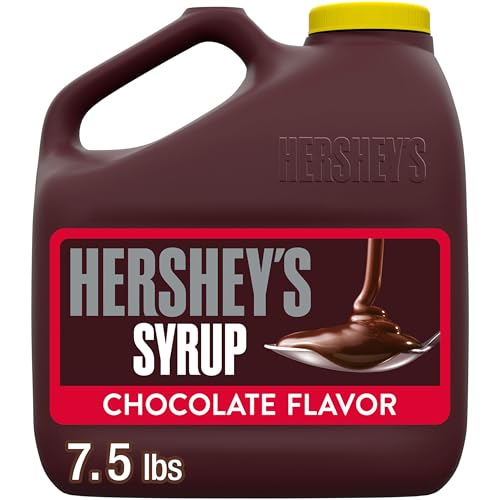 HERSHEY’S Chocolate Syrup Bulk Jug, 7.5lbs