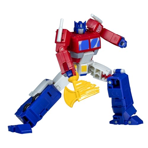 Transformers Studio Series Deluxe Optimus Prime Action Figure, 4.5″