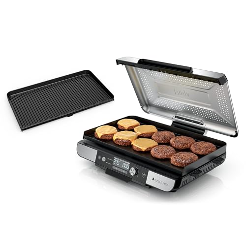Ninja Sizzle Pro XL Indoor Griddle & Grill with Lid
