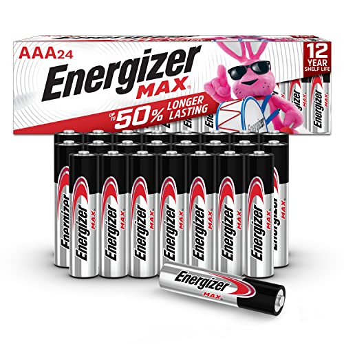 Energizer AAA Alkaline Batteries, 24-Pack