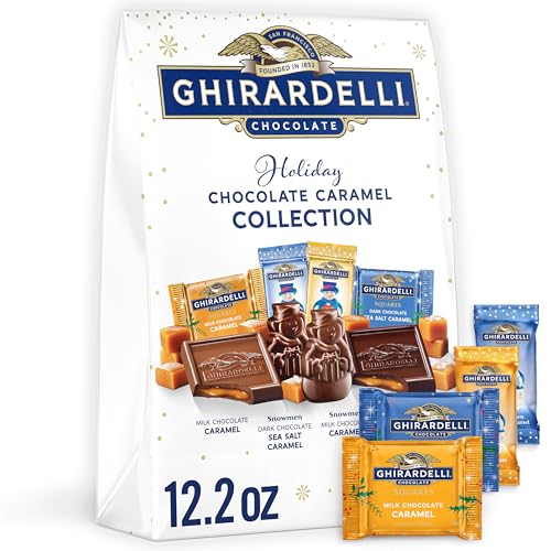 Ghirardelli Holiday Caramel Chocolate Squares, 12.2 oz