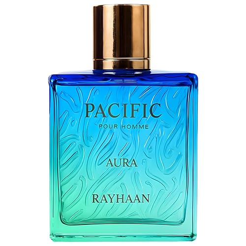 Rayhaan Pacific Aura Eau de Parfum for Men, 100 ml