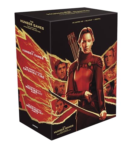 Hunger Games: 4-Film Collection – BLURAY, Digital, 4K HD