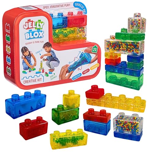 Goliath Jelly Blox Creative Kit – Sensory Blocks for Toddlers
