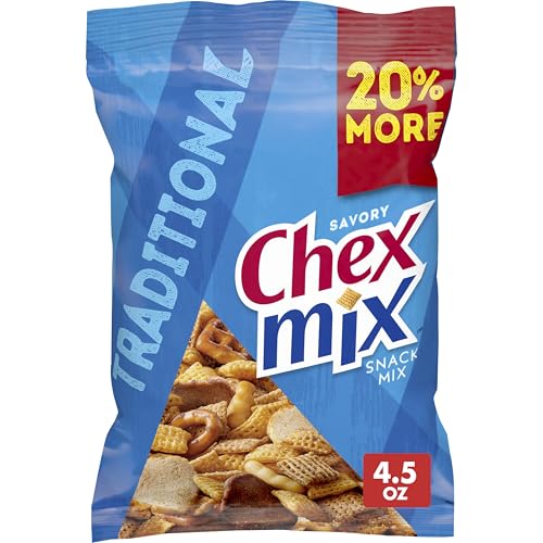 Chex Mix Traditional Snack, 4.5 OZ