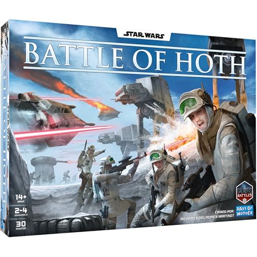 Star Wars: Battle of Hoth Board Game, Ages 8+, 2-4 Players