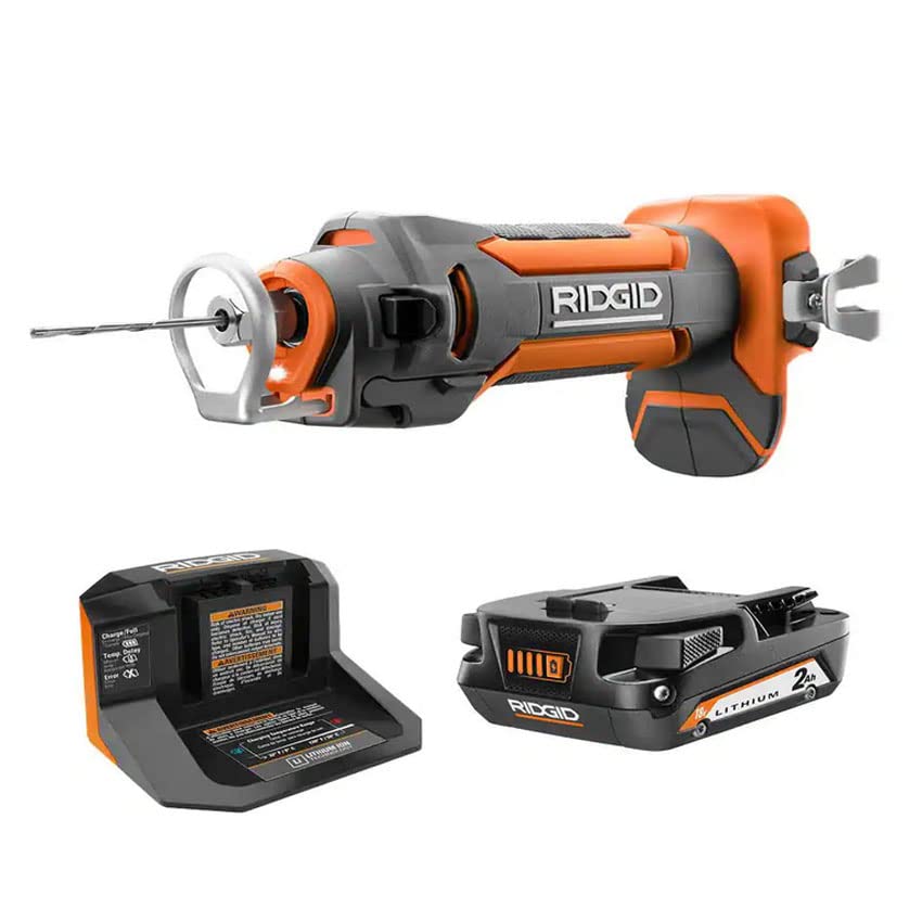 RIDGID 18V Drywall Cut-Out Tool Kit
