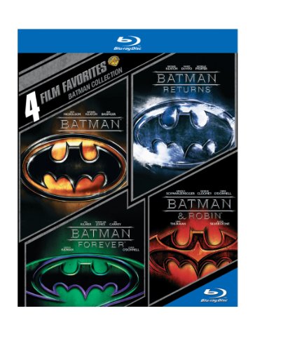 Batman Collection: 4 Film Favorites [Blu-ray]