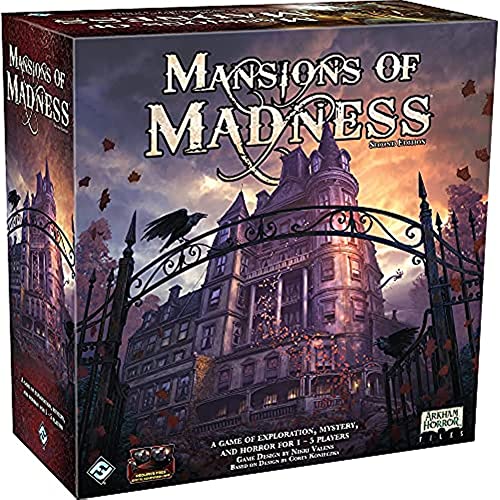 Mansions of Madness 2nd Edition: Cooperative Lovecraftian Board Game