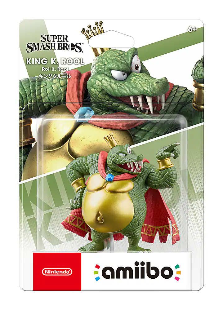 Nintendo amiibo Figure King K. Rool Green