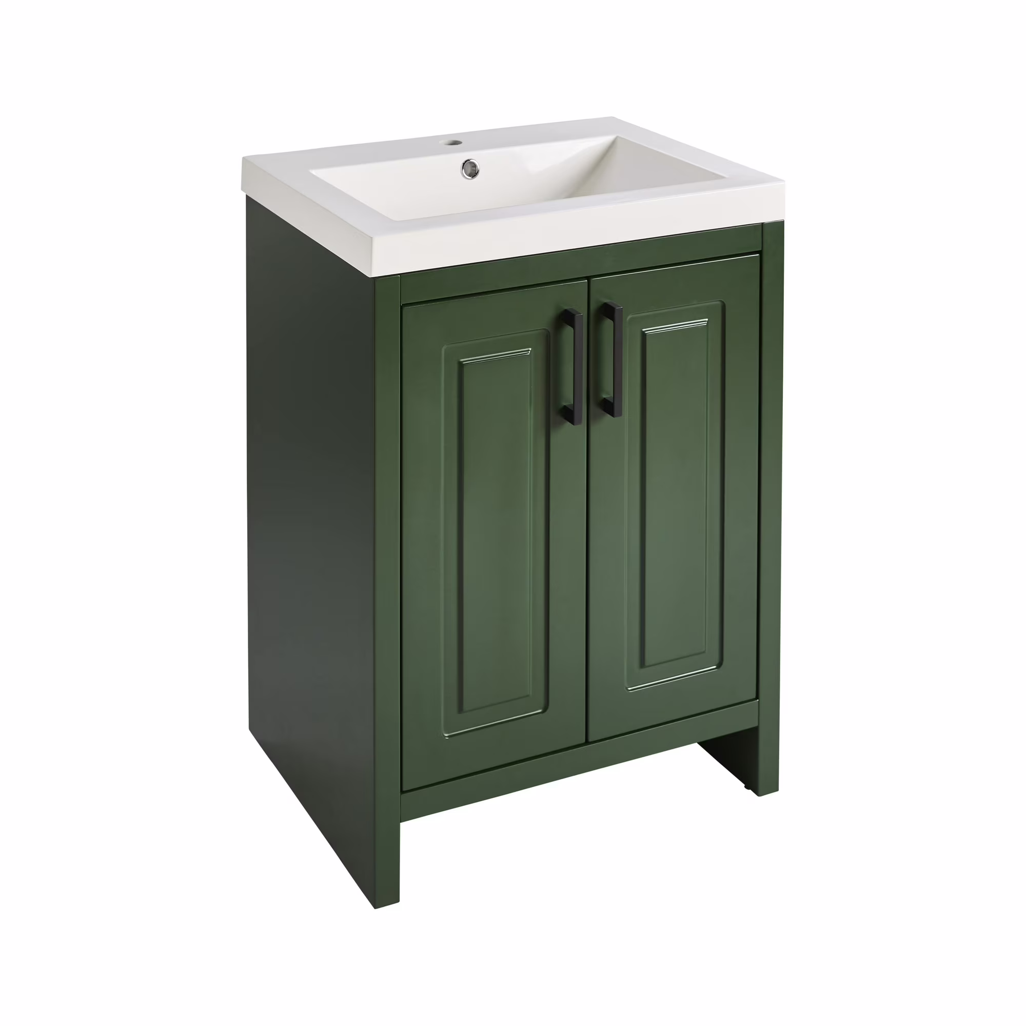 Better Homes & Gardens Green Bathroom Vanity with Sink Top