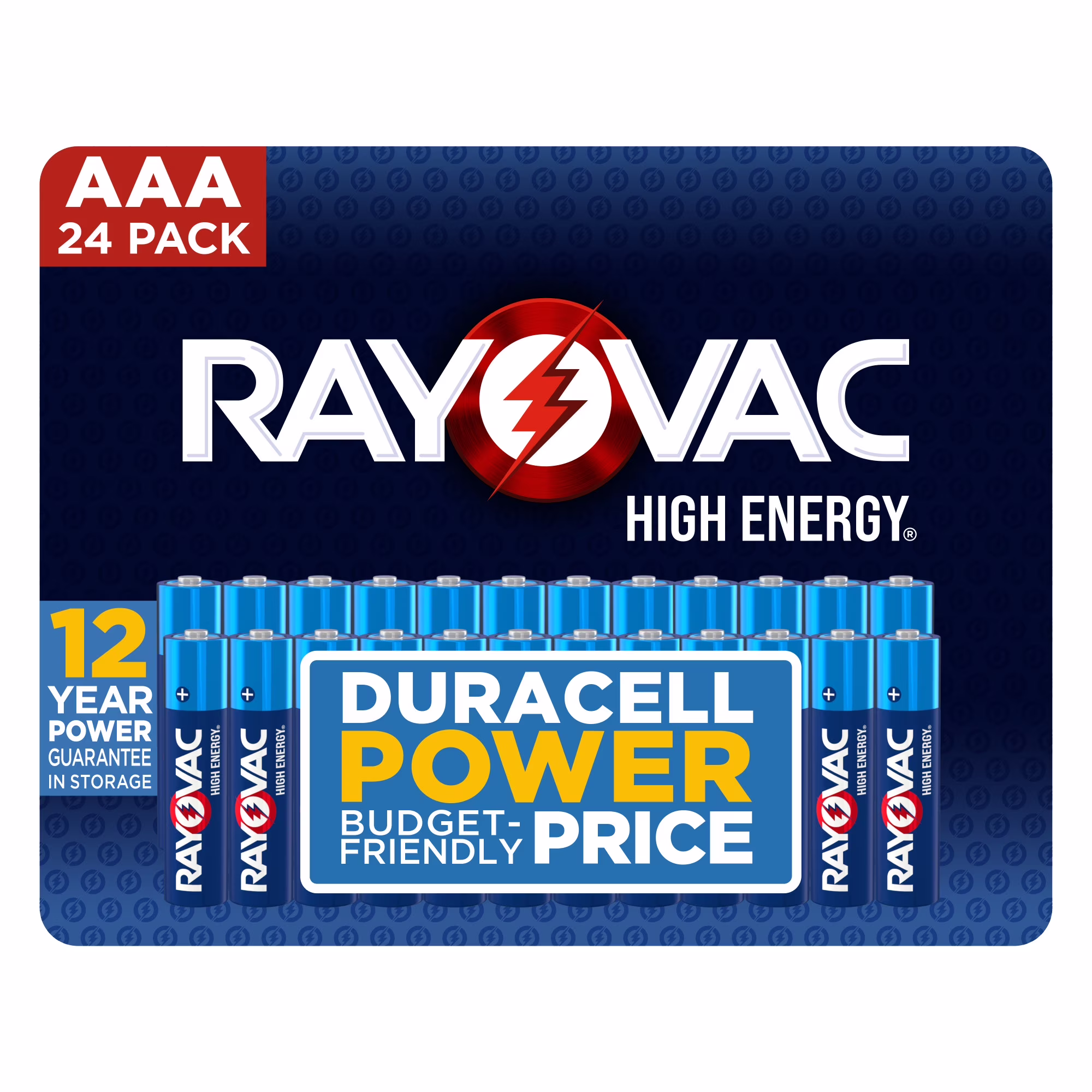 Rayovac High Energy AAA Batteries (24 Pack)