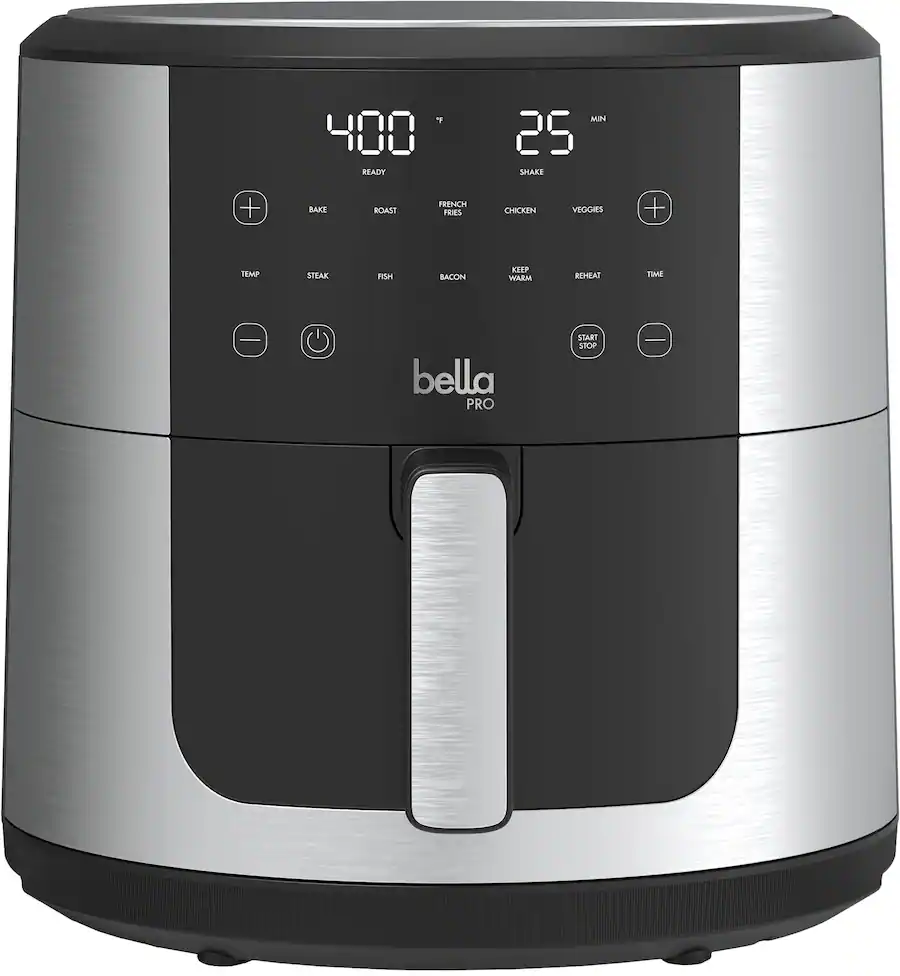 bella PRO SmartCrisp 8-qt. Touchscreen Air Fryer  Stainless Steel