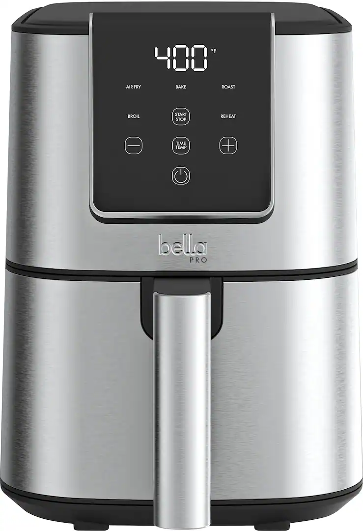 bella PRO 4qt. Touchscreen Slim Air Fryer Stainless Steel