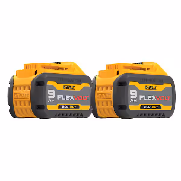 DEWALT FLEXVOLT 20V/60V MAX Lithium-Ion 9.0Ah Battery