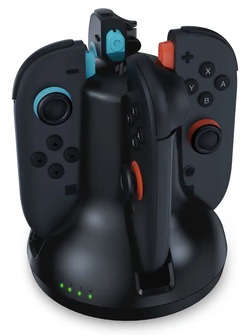 Joy Con 2 Quad Charging Station for Nintendo Switch