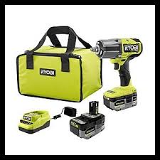 RYOBI ONE HP 18V Brushless Cordless 4Mode 1/2 in. High Torque Impact Wrench Kit