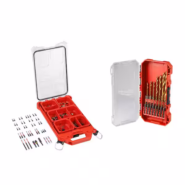 Milwaukee Shockwave Impact Duty Alloy Steel Screw Driver Bit Set