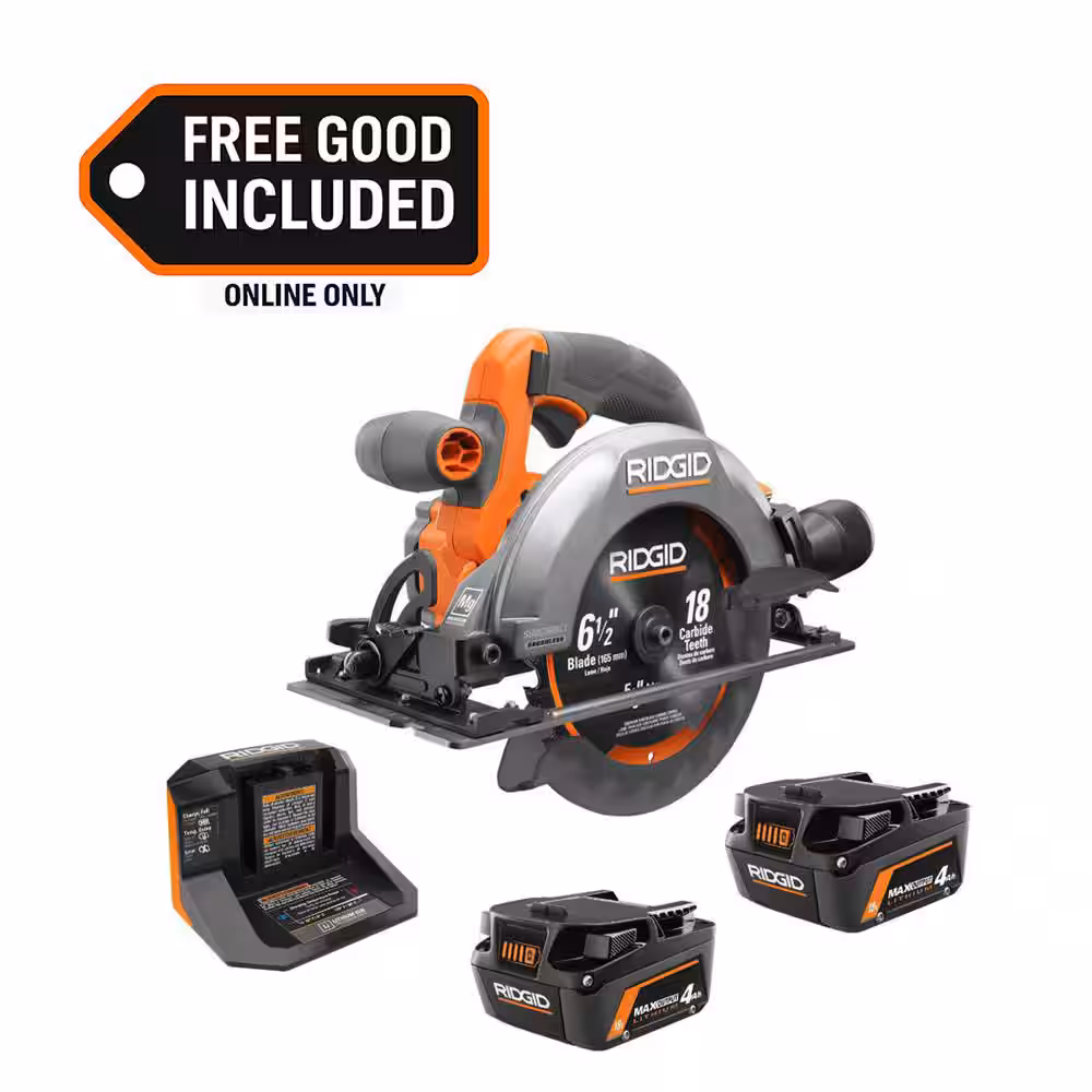 RIDGID 18V MAX Output Starter Kit