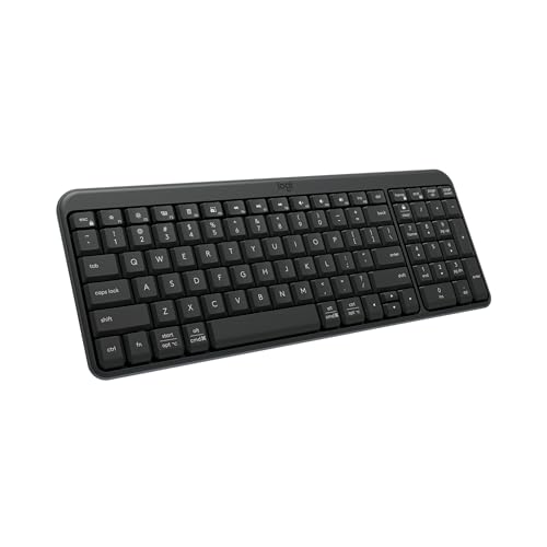 Logitech K250 Bluetooth Keyboard with Numpad – Graphite