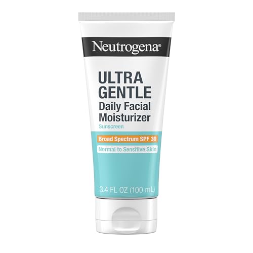 Neutrogena Ultra Gentle SPF 30 Moisturizer, Fragrance-Free, 3.4 oz.