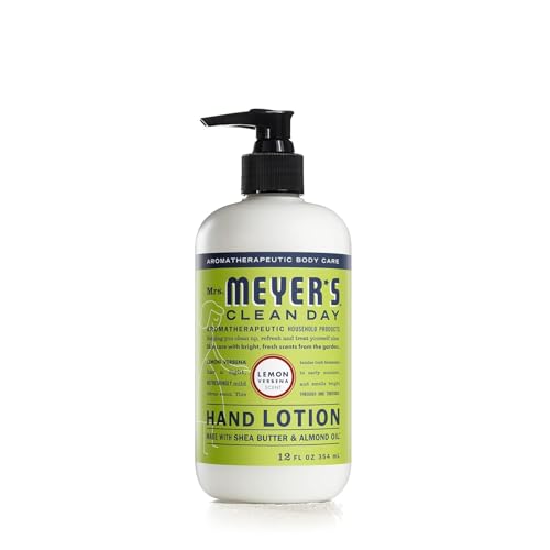MRS. MEYER’S LEMON VERBENA HAND LOTION, 12 OZ, CRUELTY-FREE