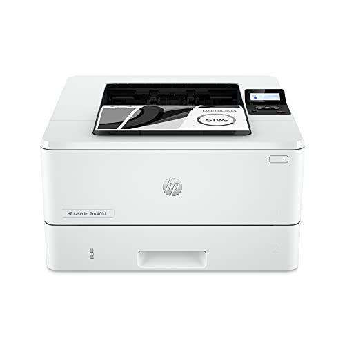 HP Laserjet Pro 4001n Black & White Printer, Fast, Secure, Office-Ready