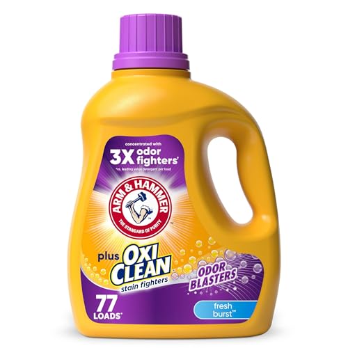 ARM & HAMMER Fresh Burst Laundry Detergent, 100.5 Fl oz