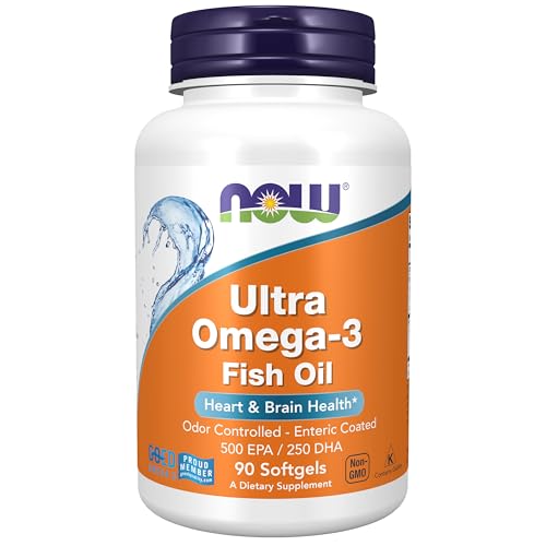 NOW Foods Ultra Omega-3, 90 Enteric Coated Softgels