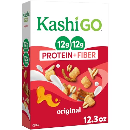 Kashi GO Original Protein Cereal, 12.3oz, 12g Protein & Fiber