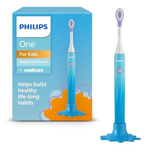 Philips Sonicare Kids Toothbrush, Age 3+, Blue, Model HY1130/02