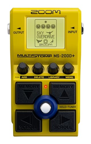 Zoom MS-200D+ Guitar Effects Pedal with 200 Drives